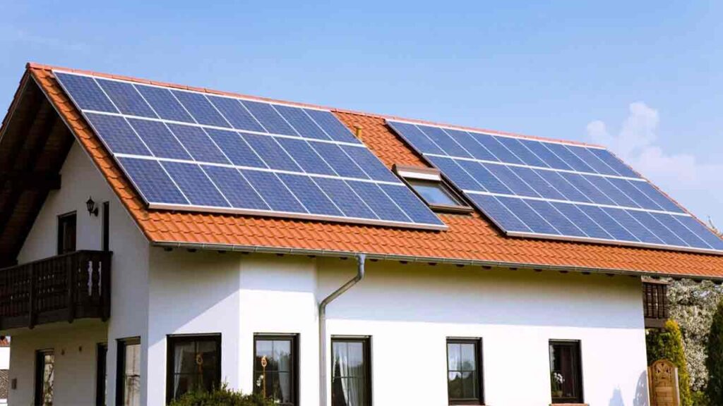 residential solar panel installation Sri Lanka rooftop solar system for home
